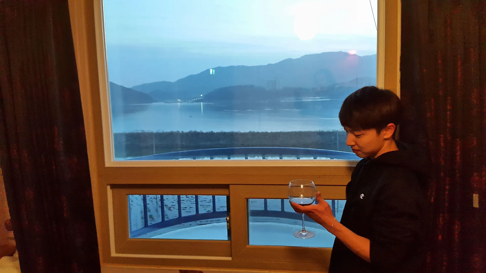 바다가 보이는 사이판 모텔 인천 대한민국