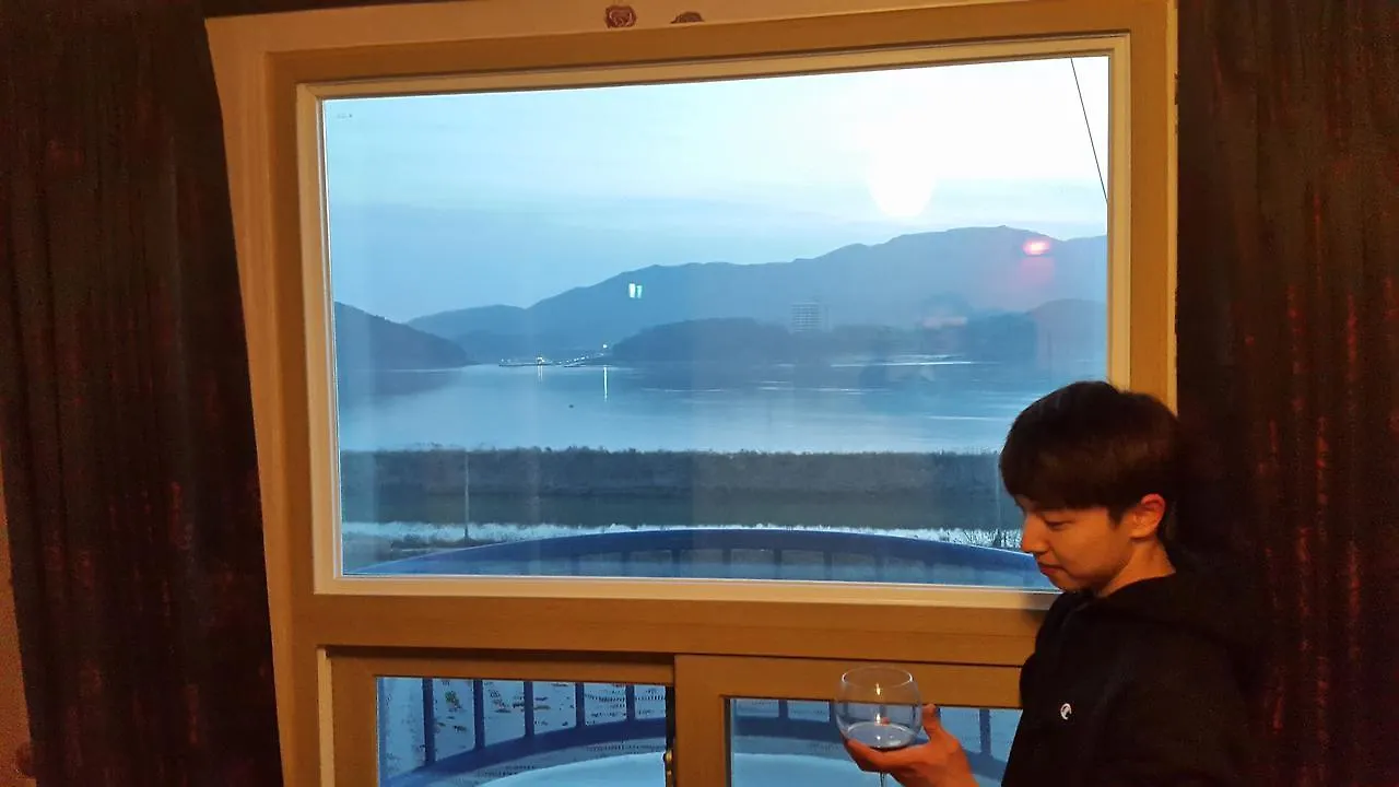 바다가 보이는 사이판 모텔 인천