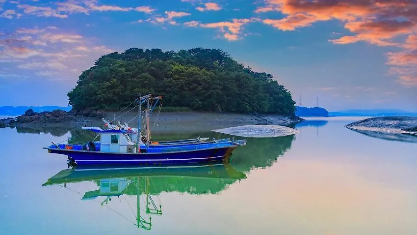 바다가 보이는 사이판 모텔 인천 대한민국