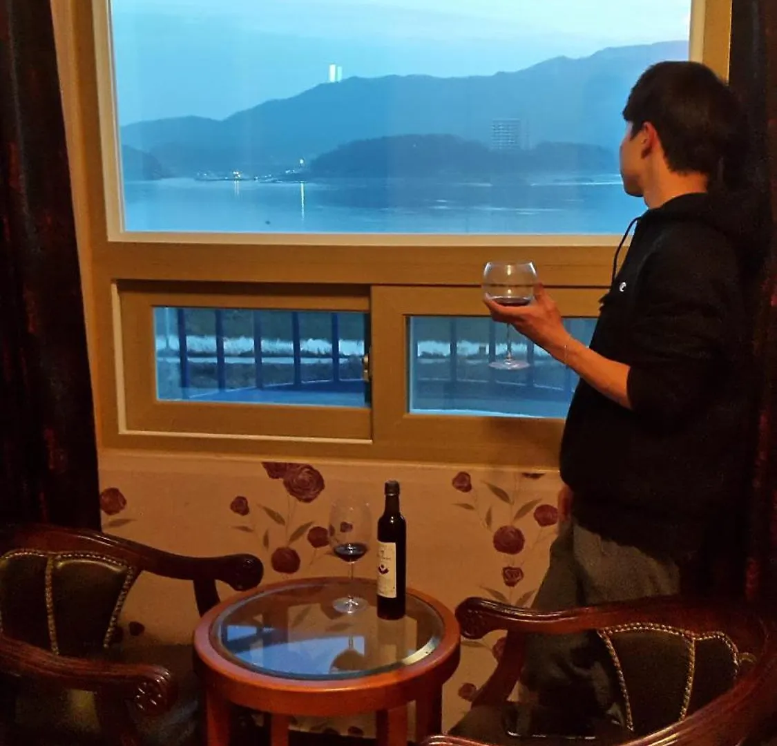 바다가 보이는 사이판 모텔 인천
